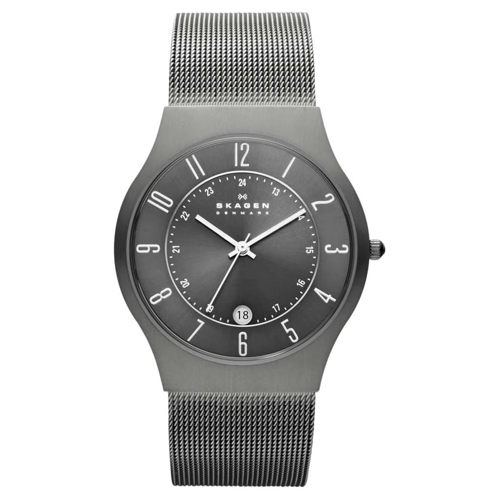 Men's Sundby, Three-Hand Date Stainless Steel Watch