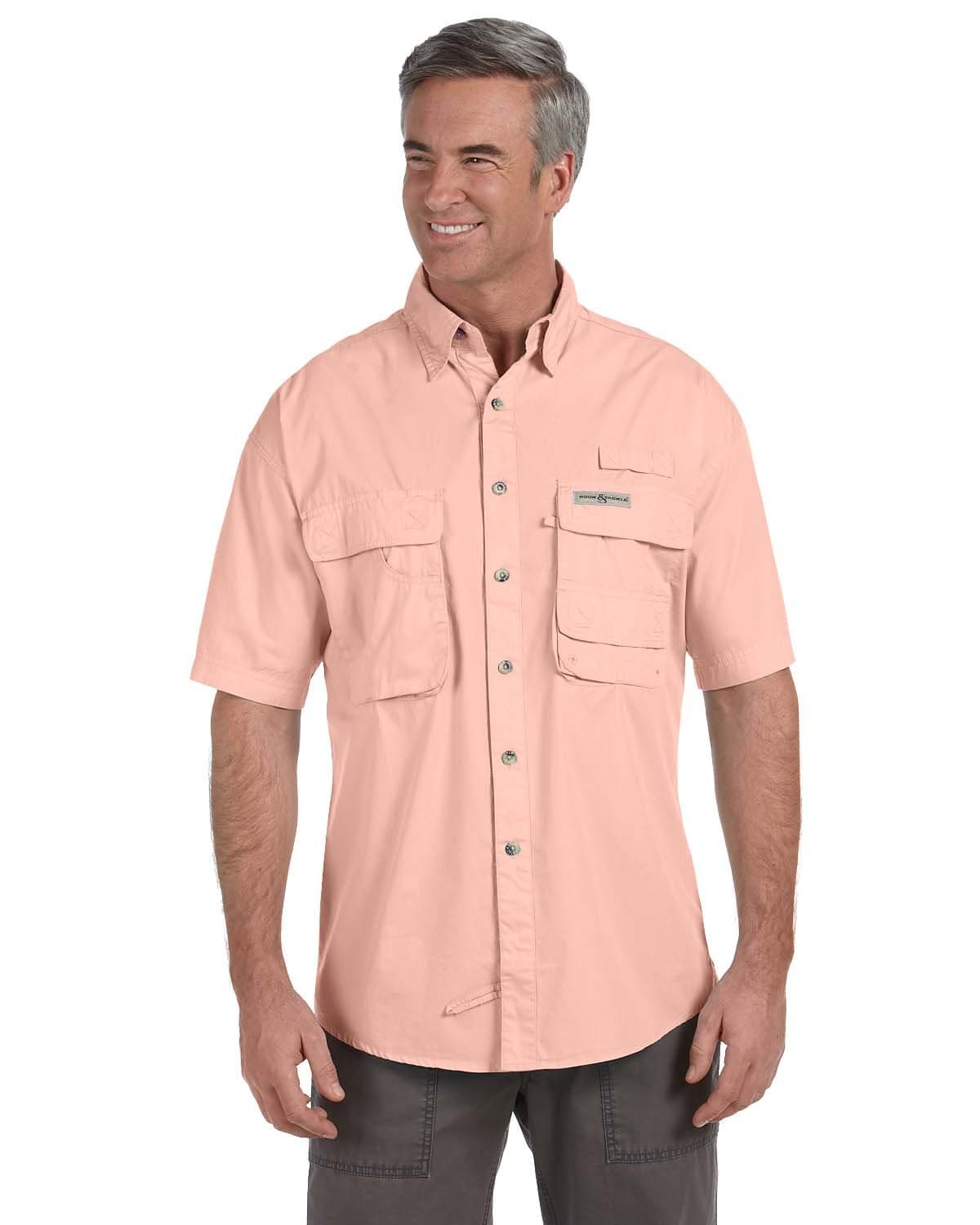 Hook & Tackle Men's Gulfstream | Short Sleeve | Vented | Performance Fishing Shirt