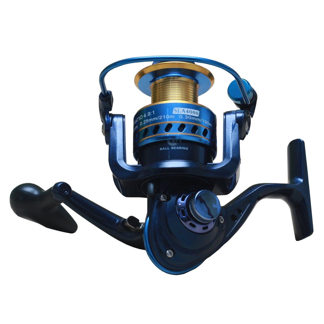 Spinning Fishing Reels Stainless Steel Gears for Beginner