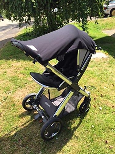 Little Rosa Sun Shade Windbreaker Canopy with Pram Pegs SPF 50+
