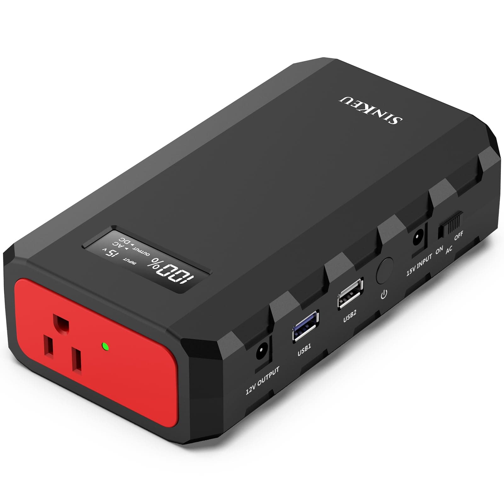 SinKeu 88.8Wh|65Watts Portable Laptop Charger with AC Outlet, A Super Travel Portable Battery Pack & Power Bank for HP, Notebooks, MacBook, Laptops