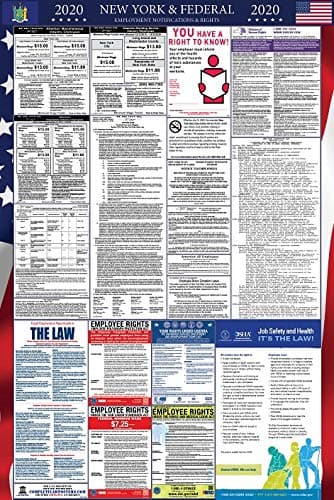 2020 New York and Federal Labor Law Poster