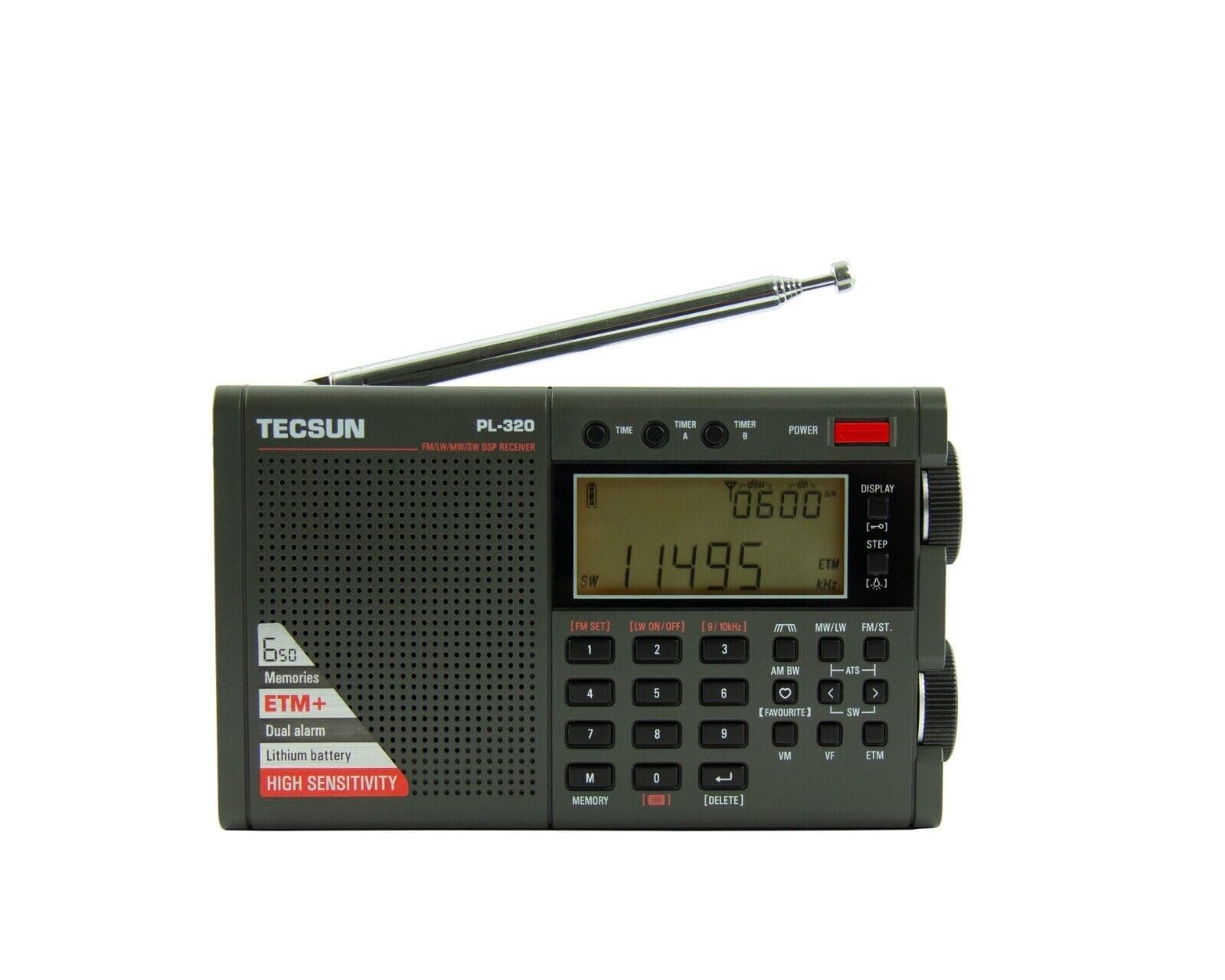 Digital PL320 AM/FM/LW/SW DSP Worldband Radio