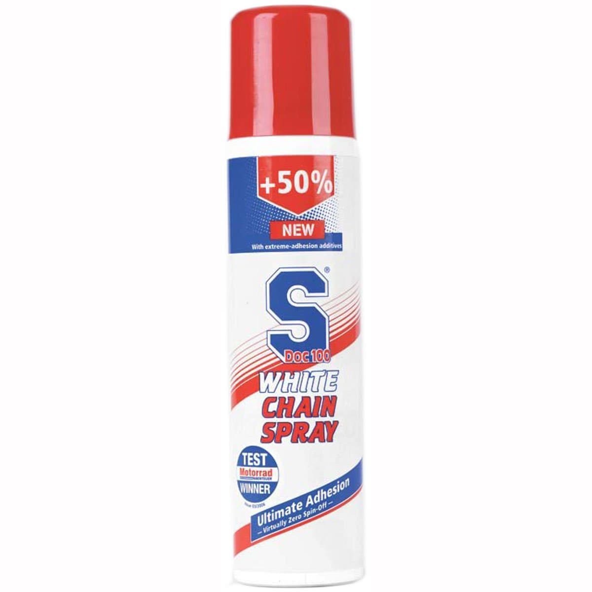 Motorcycle SDoc100 White Chain Lube 75ml Refillable