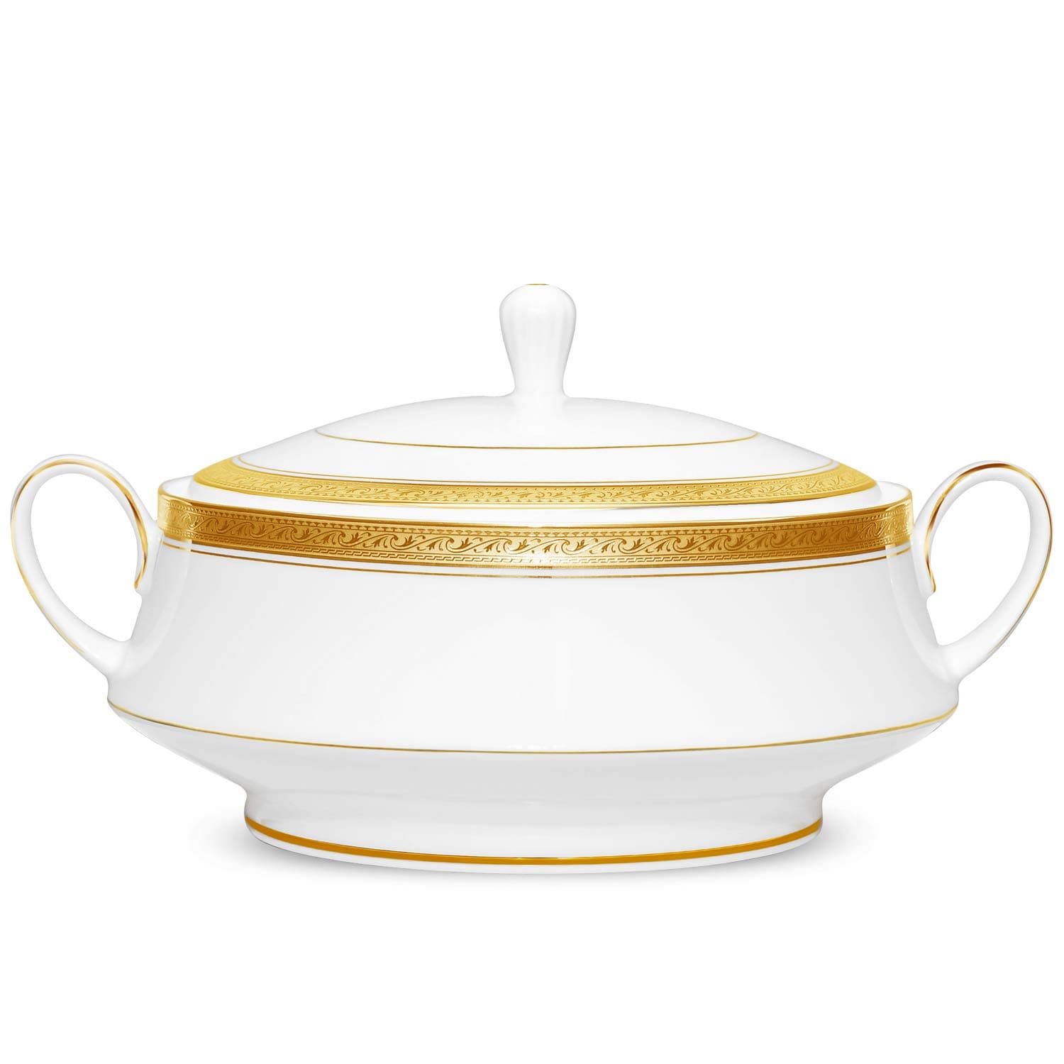 Crestwood Gold Covered Vegetable Bowl