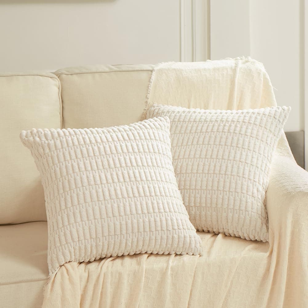 Cream Pillow Covers