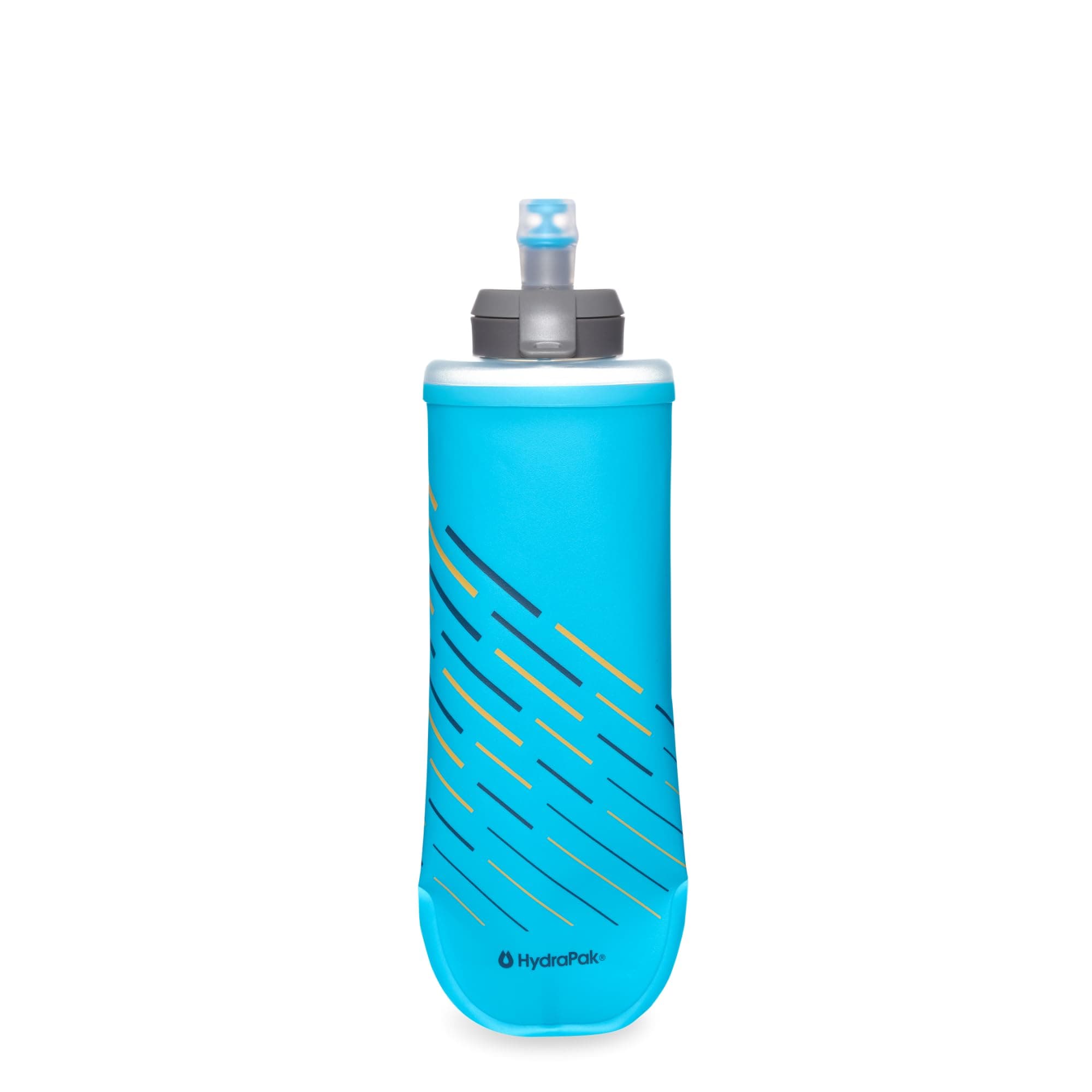 HydraPak SoftFlask Speed 500ml - Compressible Soft Flask Water Bottle, Perfect Fit for Hydration Vests and Running Packs with Easy Open Cap (500ml/17oz)