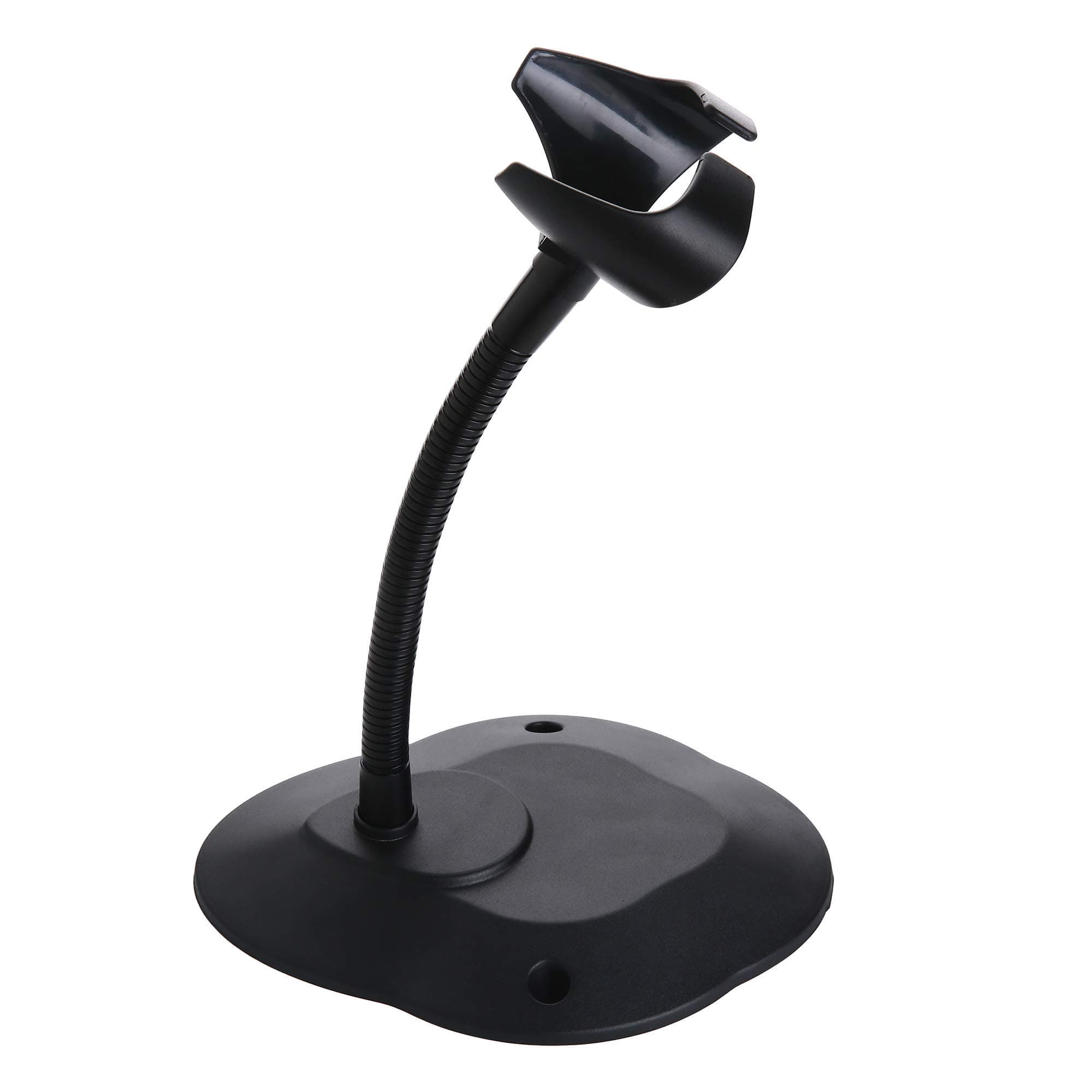infocal Barcode Scanner Stand Holder, 360° Adjustable Hands Free Bar Code Scanning Goose Neck Stand for Symbol LS2208 Honeywell 1250G Barcode Scanner