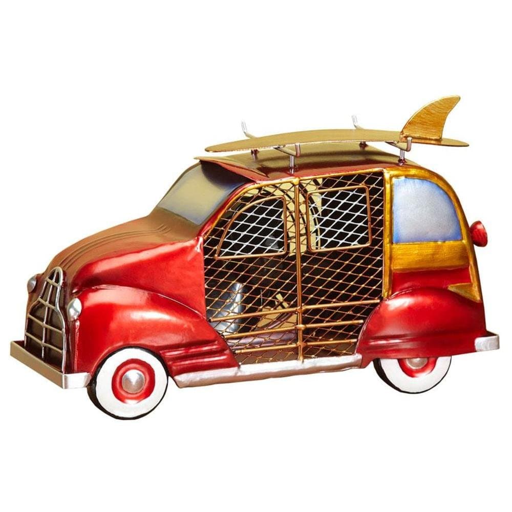 Decorative Table Figurine Fan - Woody Car