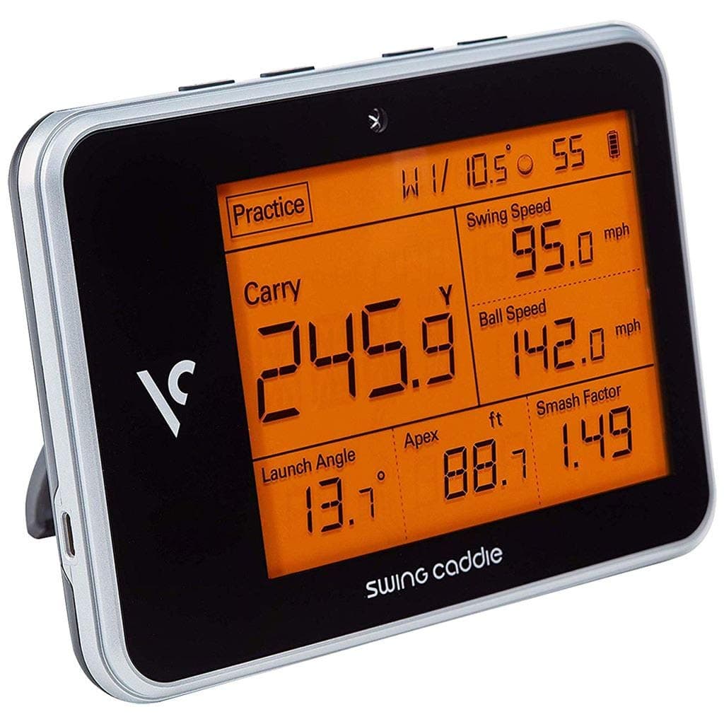 Voice Caddie Golf Swing Caddie SC300 Portable Launch Monitor , Black