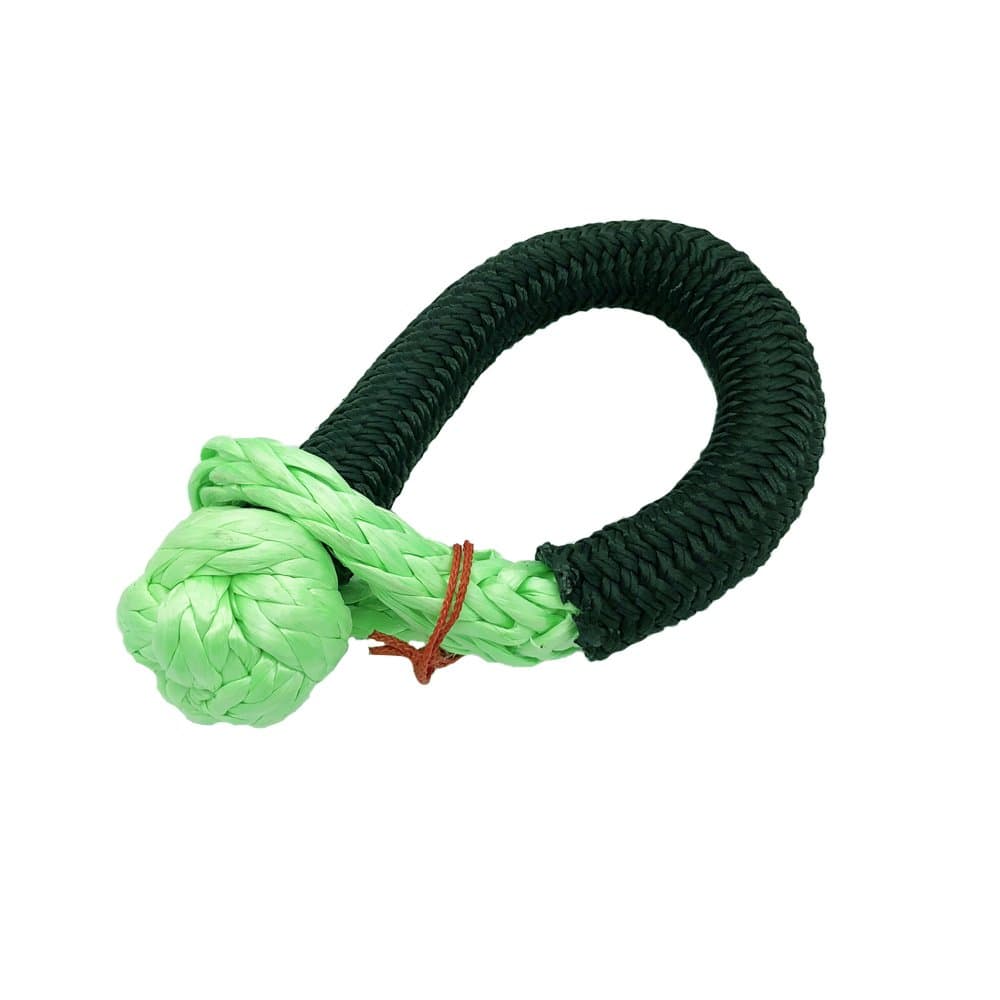 Ucreative Synthetic Soft Shackle 7/16'' X 19'' (36,400lbs Breaking Strength) Green