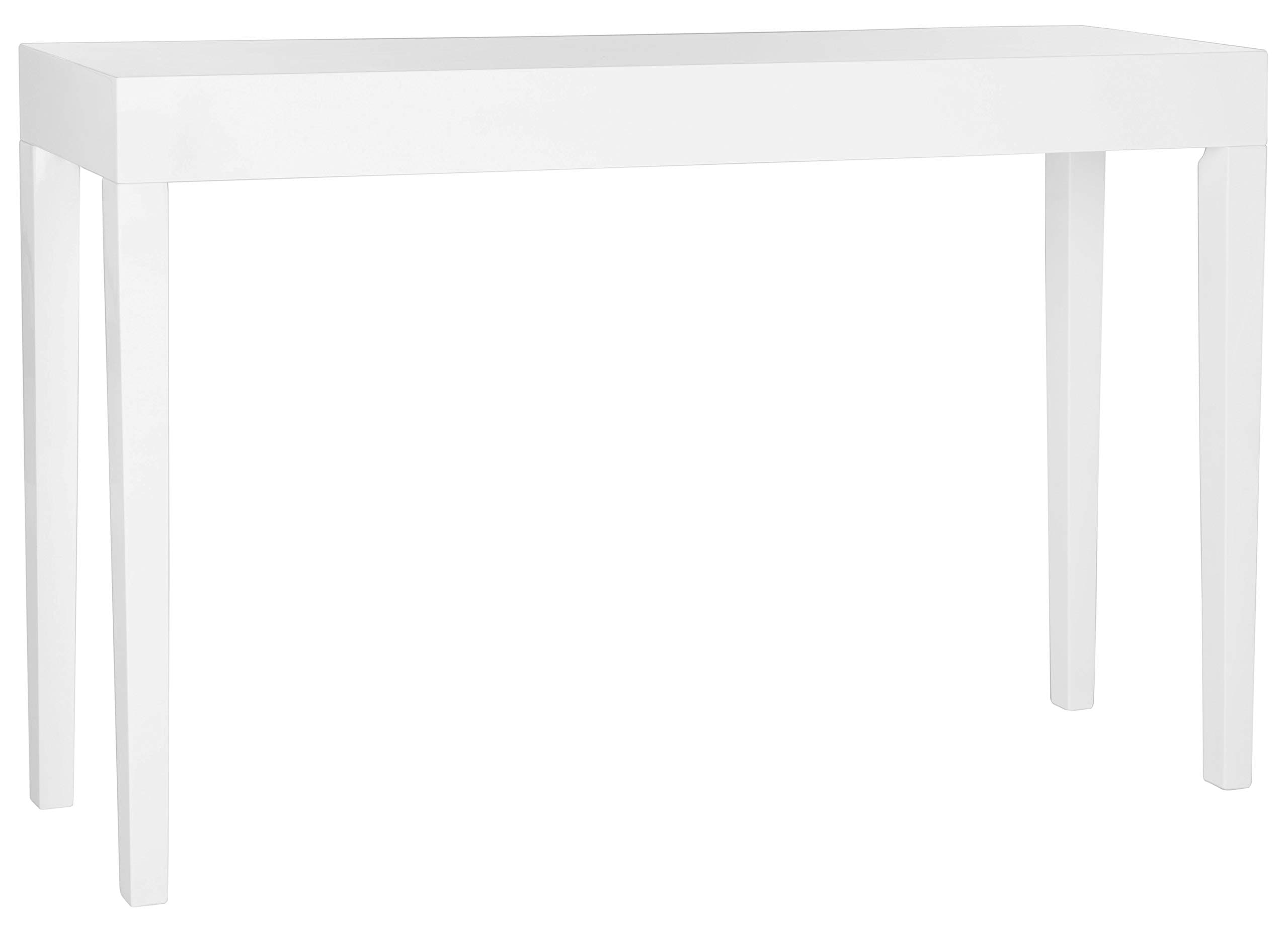 Safavieh Home Collection Mid-Century Scandinavian Kayson White Console Table