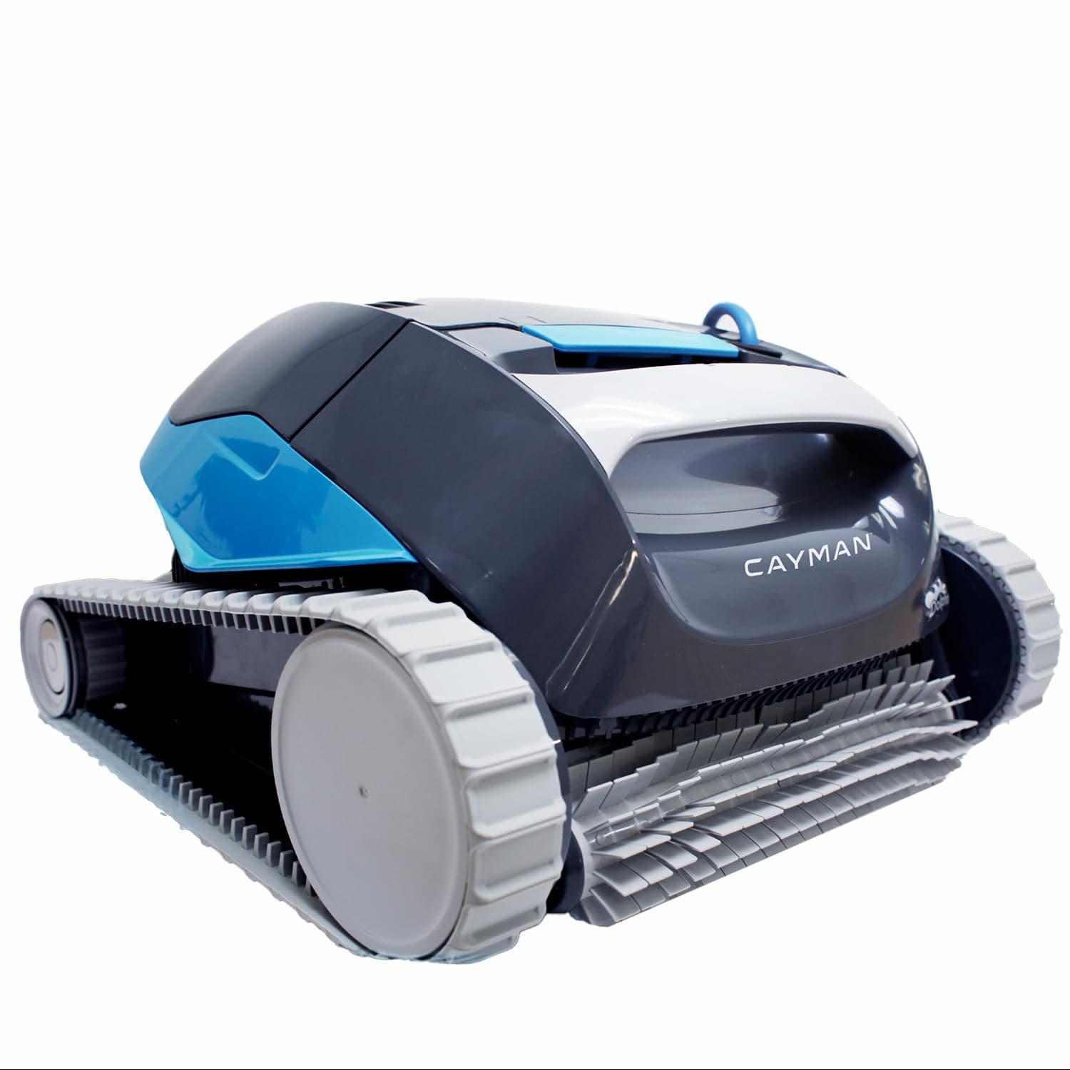 Dolphin Cayman Automatic Robotic Pool Cleaner (2023 Model) — Programmable Weekly Timer, Wall Climbing, Massive Top-Load Filter Bin, HyperBrush — For In-Ground & Above Ground Swimming Pools up to 33ft