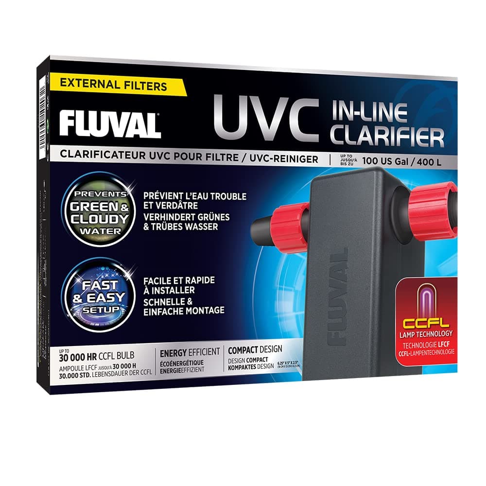 UVC Clarifier for Aquariums, UVC Clarifier with CCFL Lamp Technology