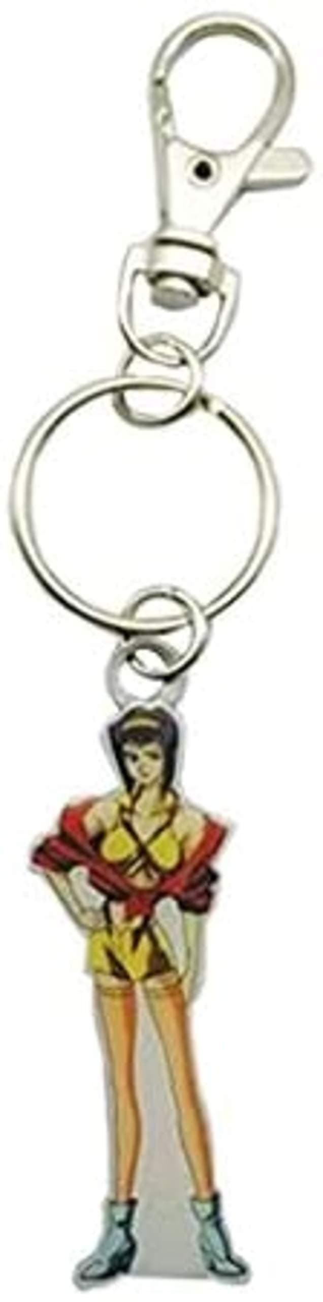 Cowboy Bebop 85312 Faye Metal Keychain, Multicolor, 2"