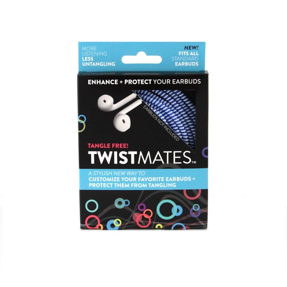 Twistmates DIY Cartoon Style Spiral Wire Protectors/Cable Wrap/Wire Organizer/Cord Manager for Apple Lightning Cables/Samsung and other Tablet Charging Cables/ Earphone Cords and More