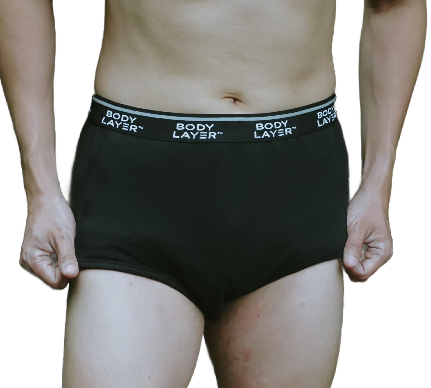DriBriefs - Men's Absorbent Briefs - Medium - 1 pair - Black