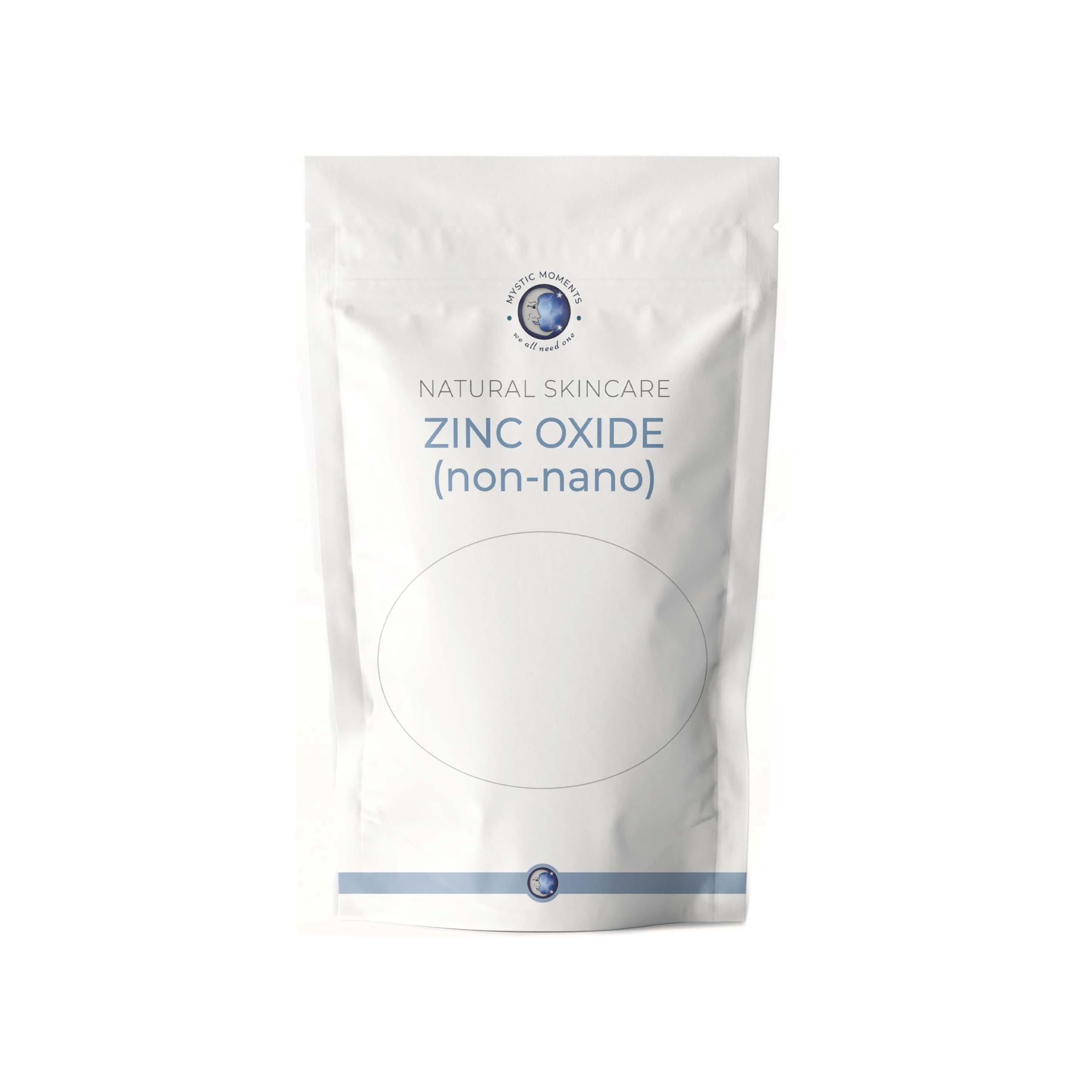 Mystic Moments | Zinc Oxide Powder Non-Nano 500g | Cosmetic Grade | Mineral-Based White Powder | External Use Only | Ideal for DIY Skincare, Soaps & Creams