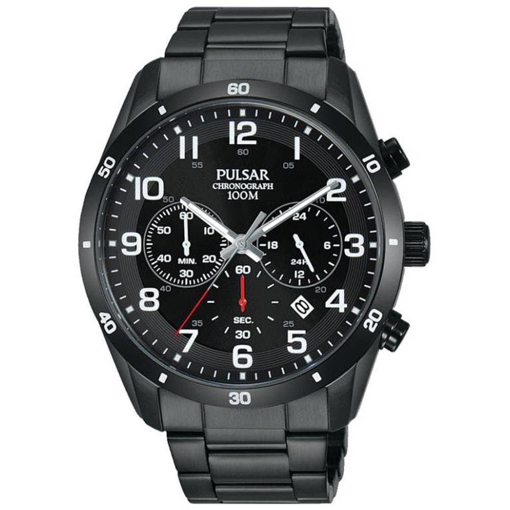 Pulsar PT3831X1 Men's Chronograph Stainless Steel Bracelet Watch