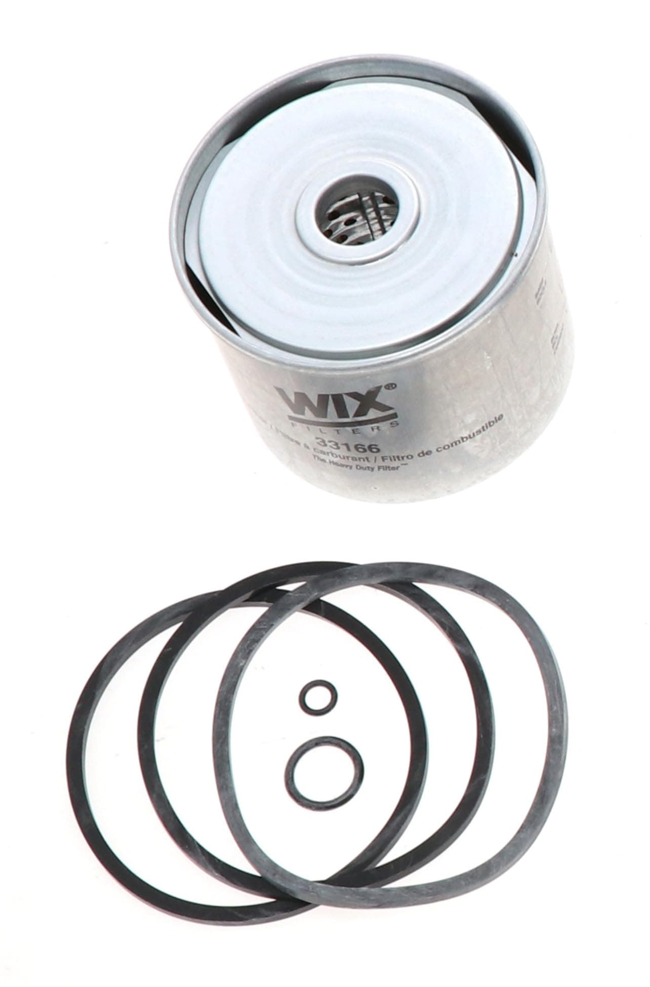 WIX Filters - 33166 Heavy Duty Cartridge Fuel Metal Canister, Pack of 1