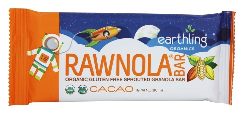 Earthling Organics Gluten Freen Rawnola Bar Heirloom Cacao - 1 Bar