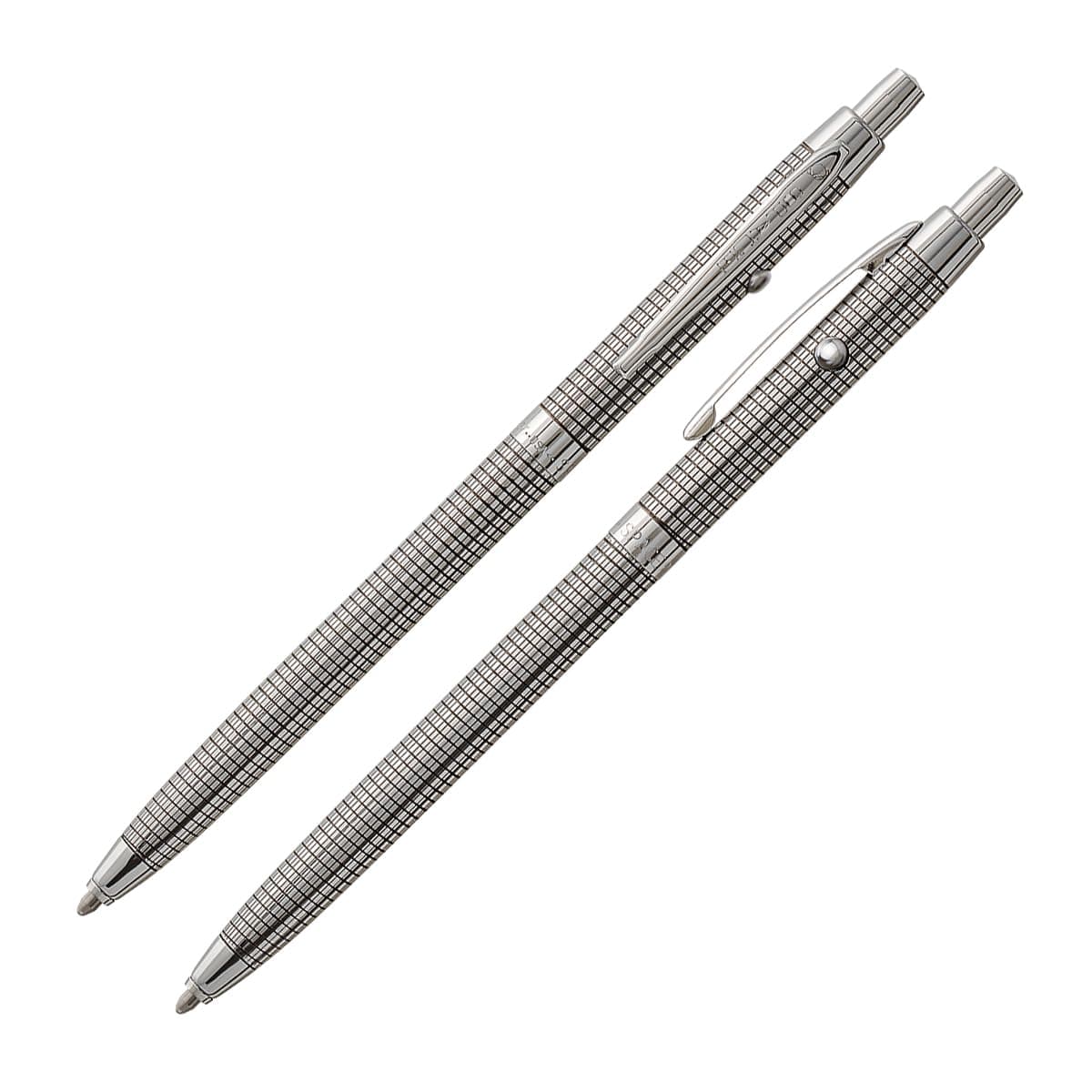 Fisher Space Black Grid Design Shuttle Space Pen (B4)