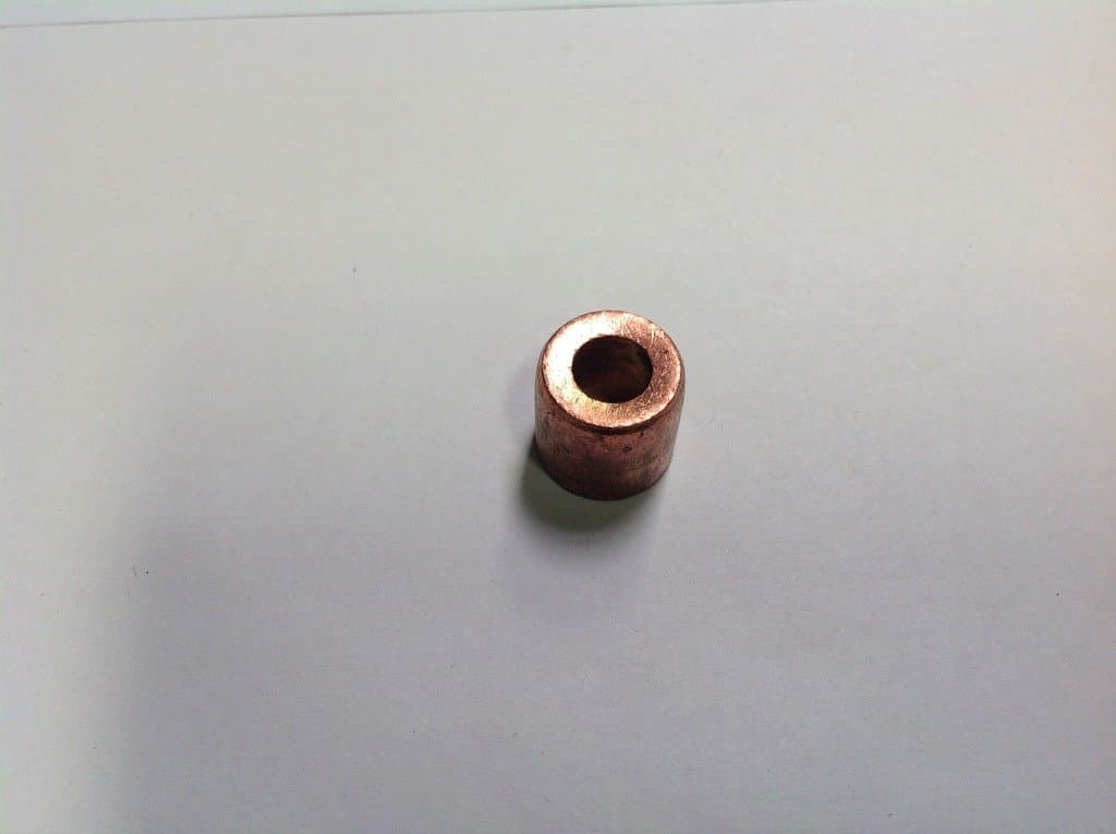 W1717 Mueller Copper Flush Bushing 5/8" X 3/8" OD FTGxC