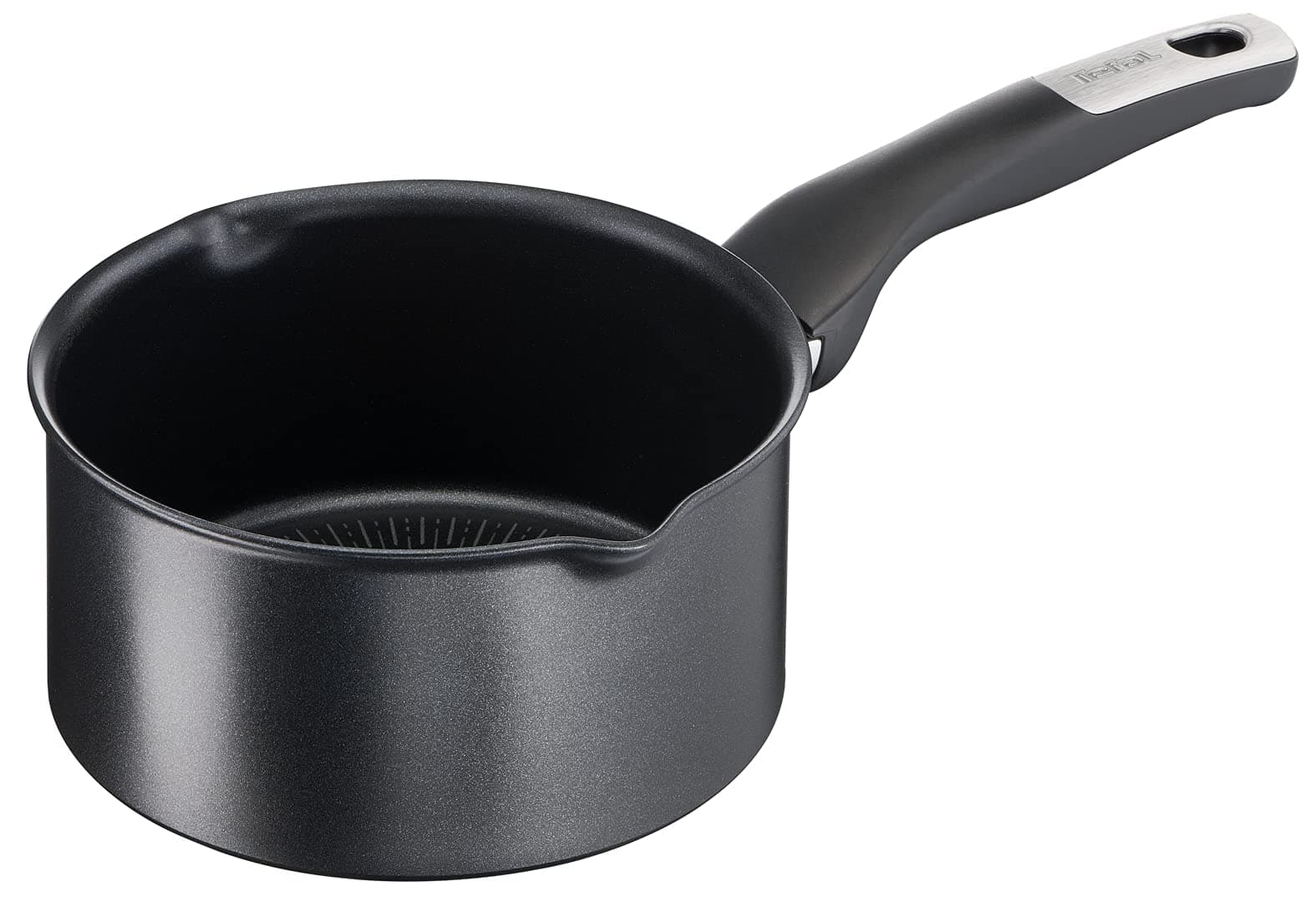 Unlimited Saucepan 16 cm (1.5 L), Non-Stick, Scratch-Resistant, Easy to Clean Coating, Thermo-Signal, All Heat Sources Including Induction, Made in France G2552802 Black