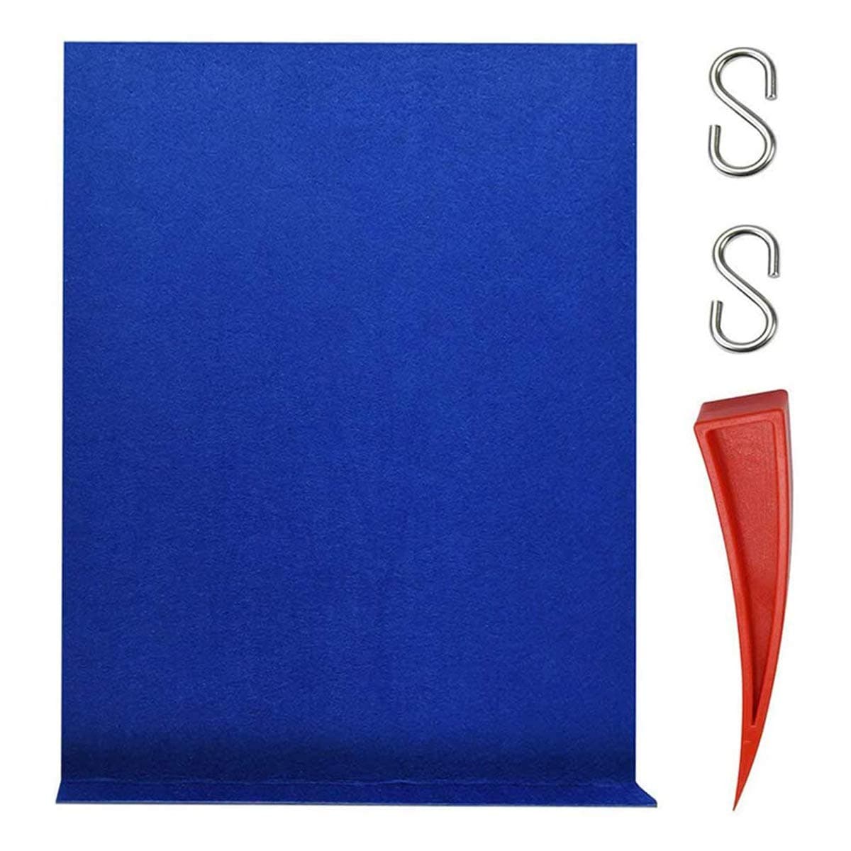 JMgist Dent Repair Tools Kit Window Guard with Felt Red Wedge and S-Hook for Car Paintless Dent Removal