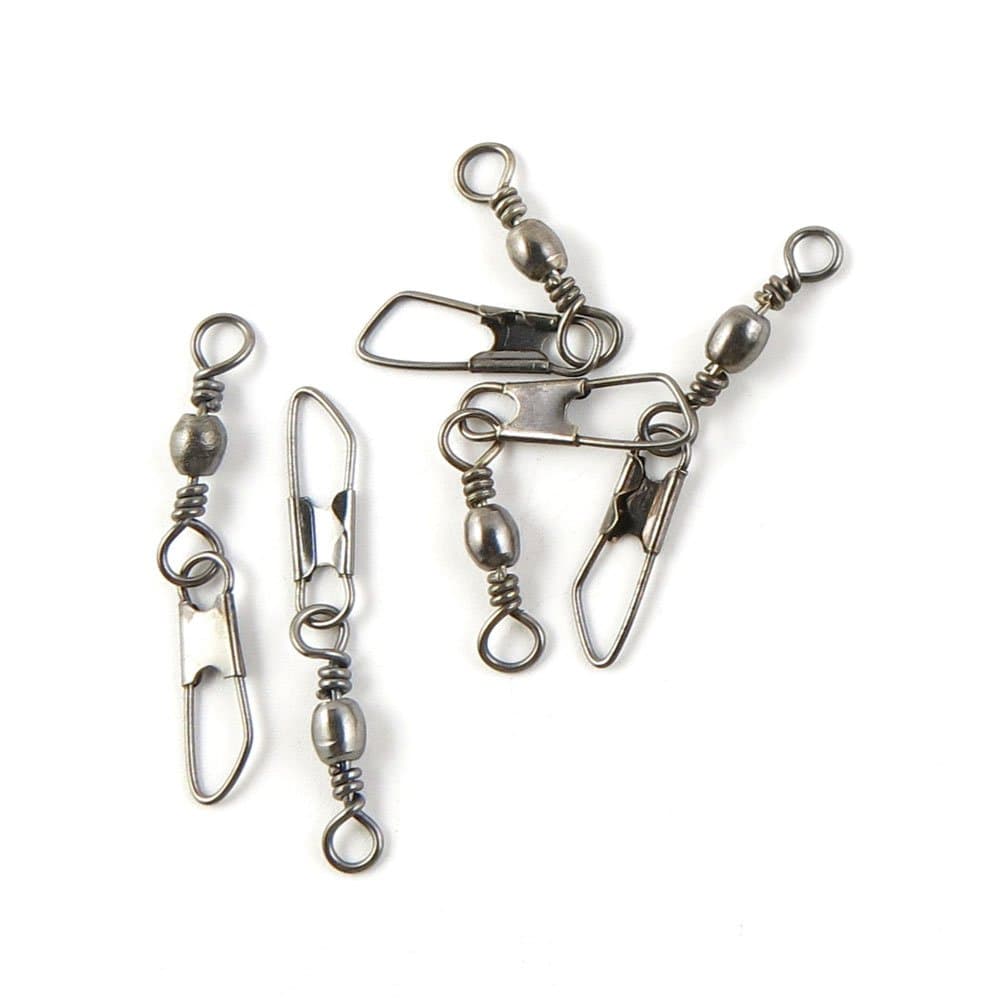 Fishing Swivel Sea Terminal Tackle Clip Connector Solid Coastlock Bulk Lots 02049 Snap Rolling Test 12kg Cross Lock