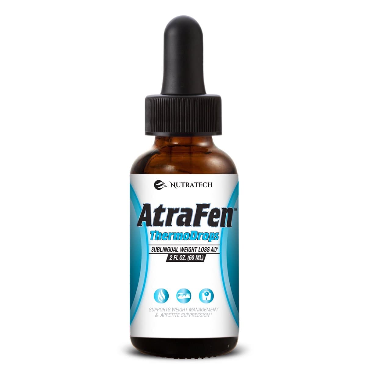 Nutratech Atrafen Thermodrops – Powerful Liquid Diet and Weight Management Aid. Dietary Supplement Diet Drops. 2 Fl. Oz.