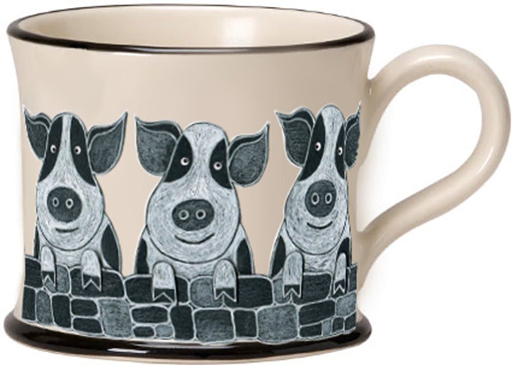 Pig Moorland Pottery Mug