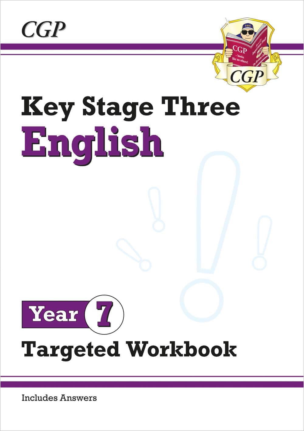 New KS3 English Year 7 Targeted Workbook (with answers) (CGP KS3 English)
