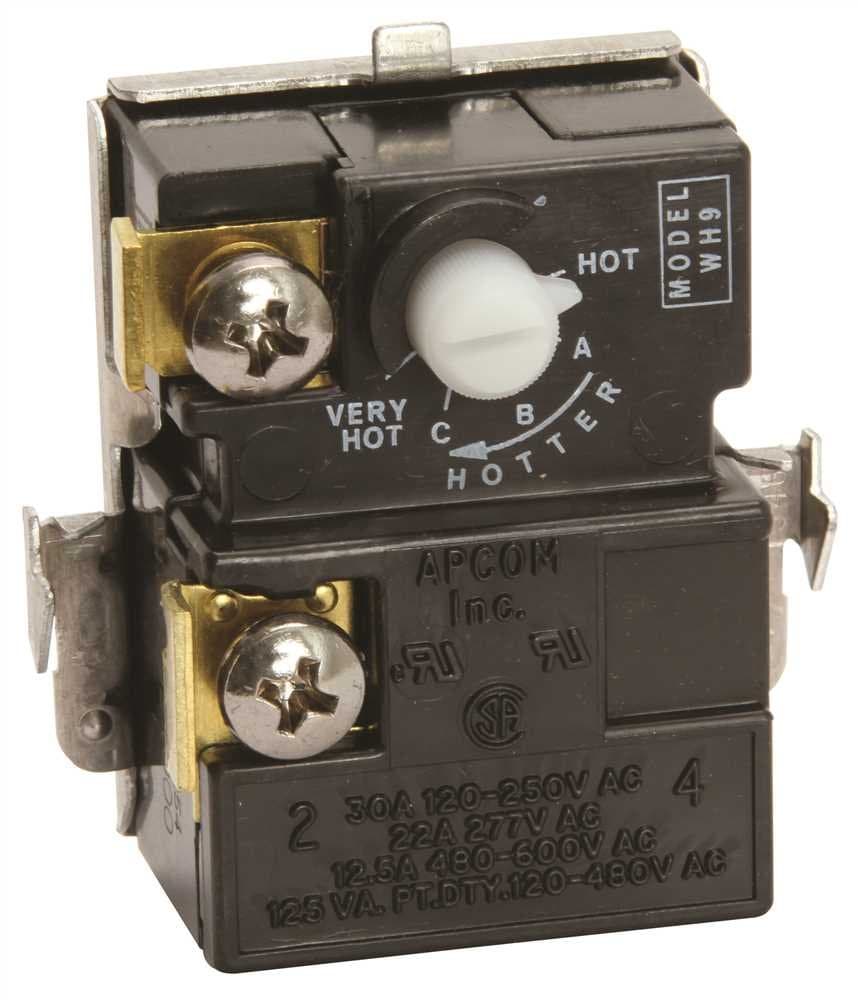 NATIONAL BRAND ALTERNATIVE 559485 Apcom Wh9 Lower Water Heater Thermostat