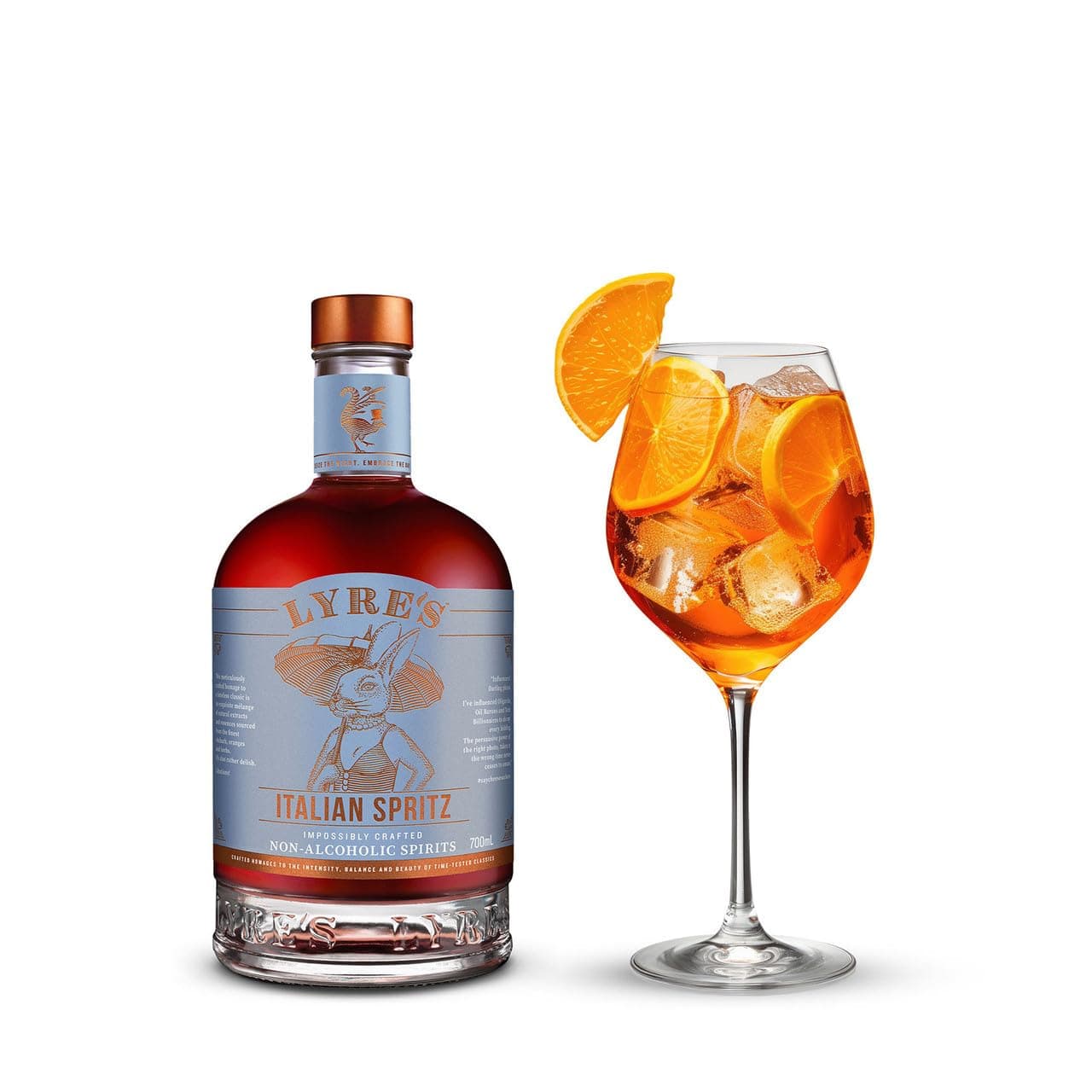Lyre's Italian Spritz - Non-Alcoholic Spirit | Spritz Style | Award Winning | 700ml