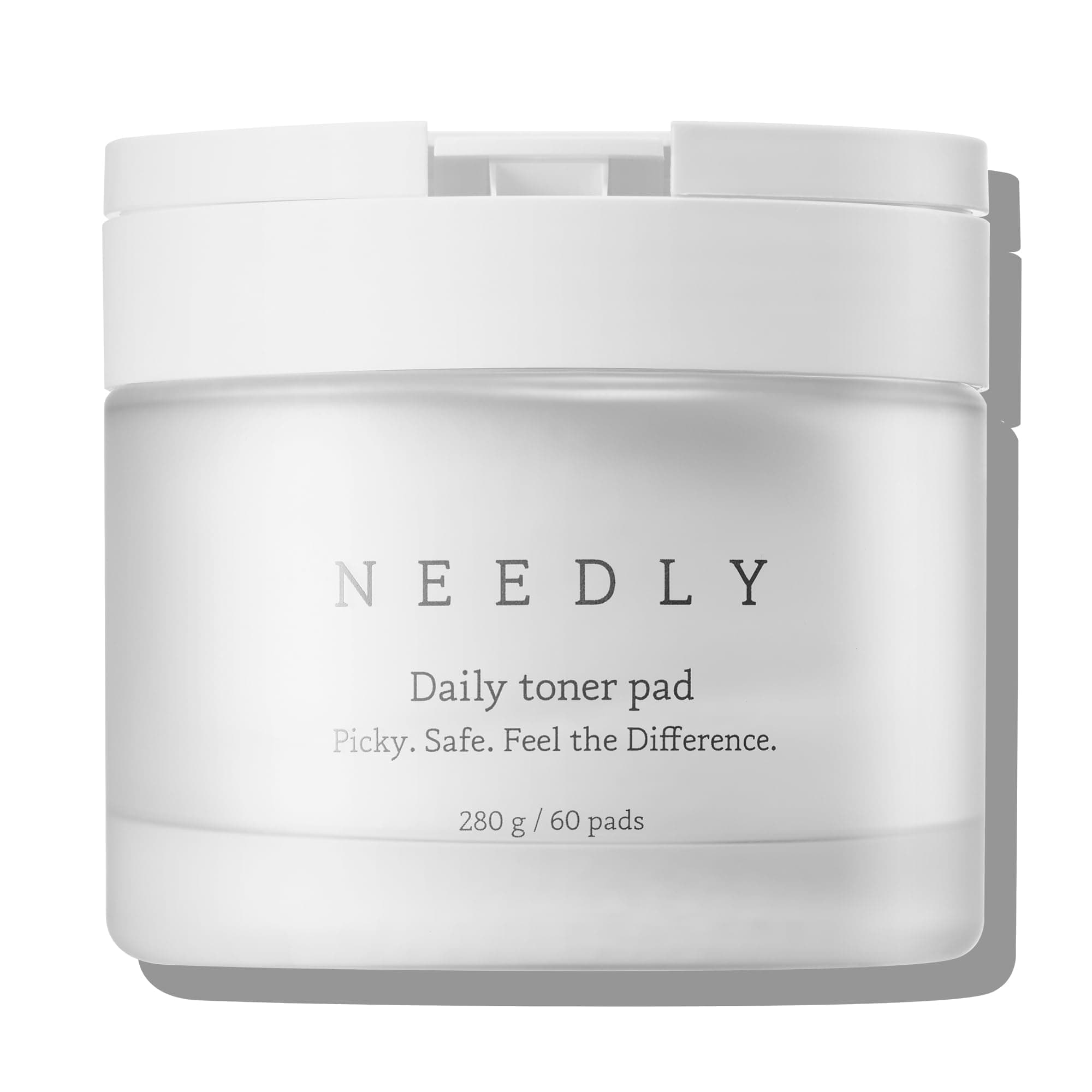 Needly Daily Tonic Swab - BHA & PHA Exfoliating Pads Deep Hydration Pore Minimizer Centella Tea Tree High Volume Essence Cotton