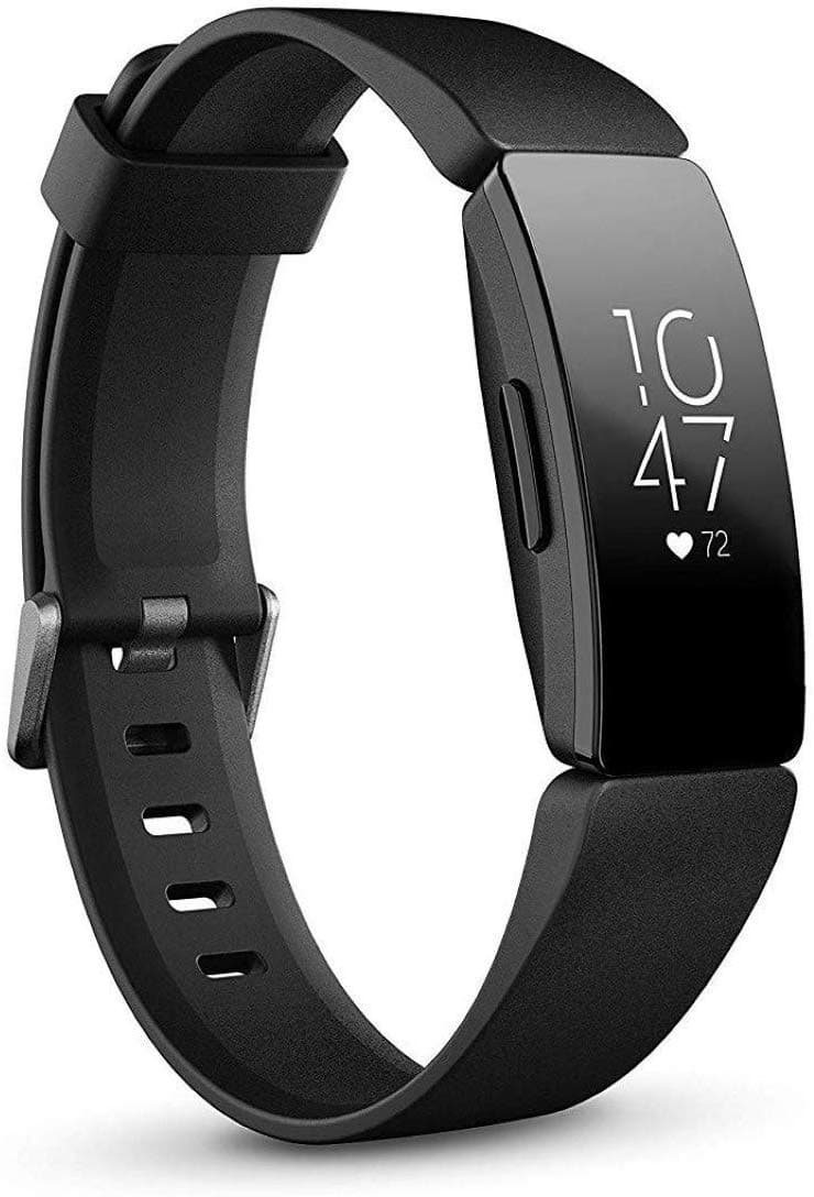 Inspire HR Health and Fitness Tracker with Heart Rate (Black)