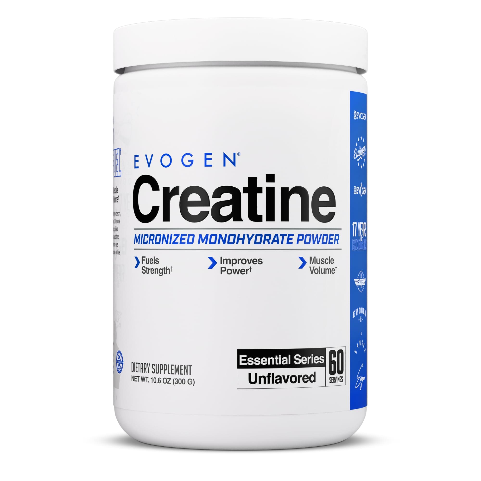 Creatine Monohydrate Powder - Micronized Creatine for Women & Men | Pure Creatine Powder Supplement for Strength, Power & Recovery | Unflavored | 60 Servings