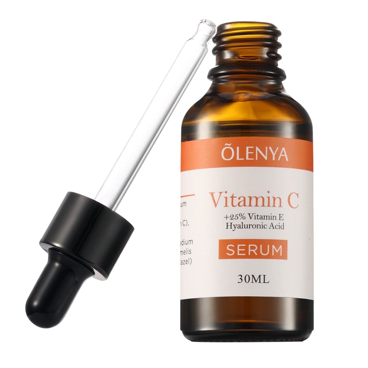 Skin Care Vitamin C Serum for Face, Best Organic Anti-Aging Anti Wrinkle Topical Facial Serum with Hyaluronic Acid & Vitamin E, 1 fl. oz