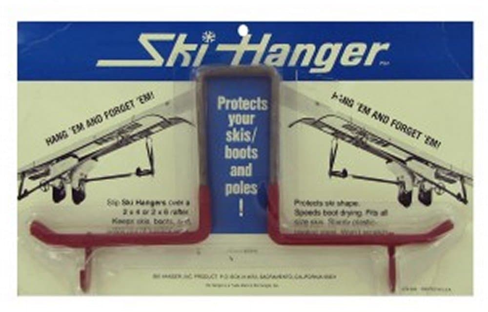 Ski Hanger for Open Rafters