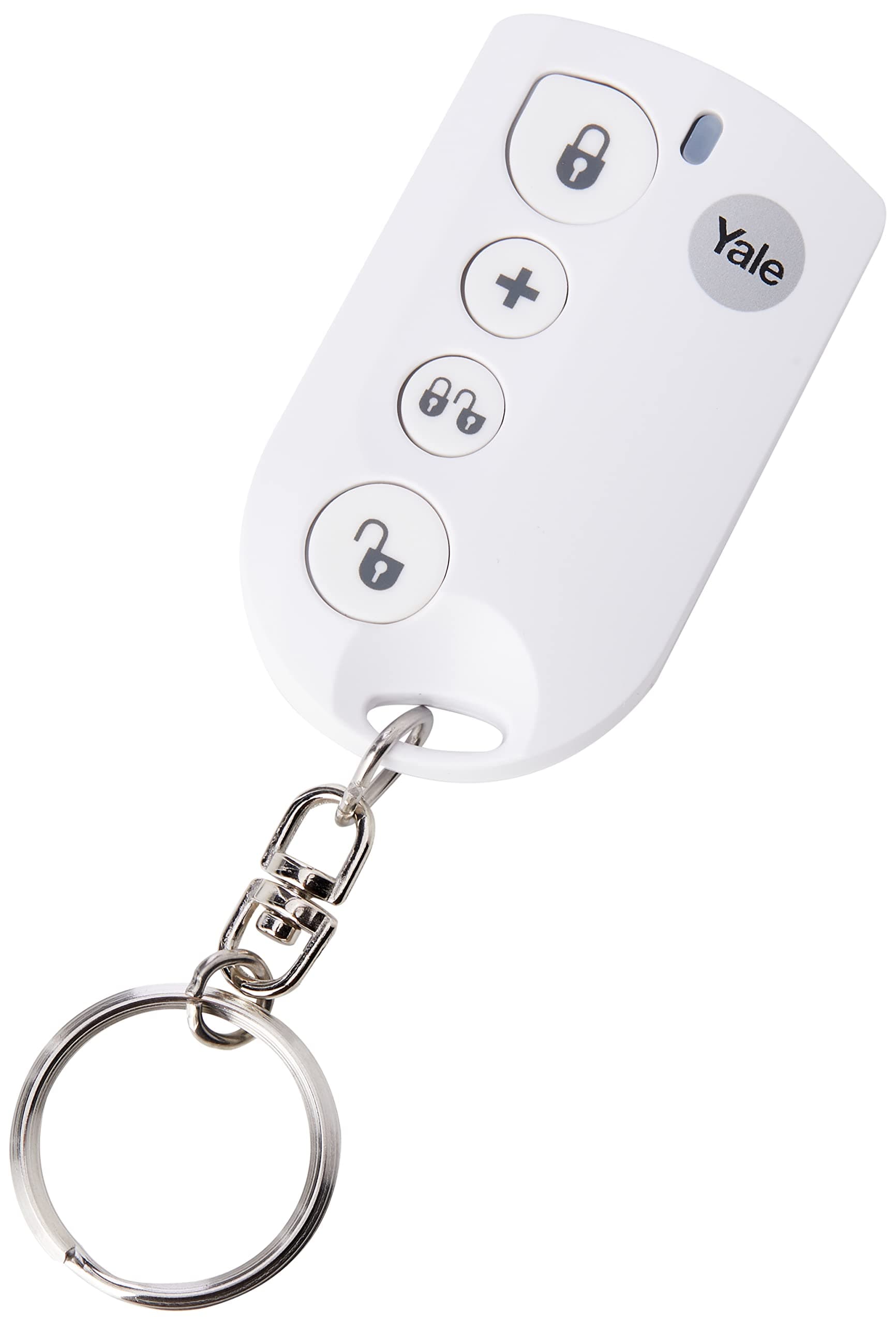 Yale EF-KF Easy Fit Alarm Remote Keyfob, White, DIY Friendly, Accessory for SR & EF Alarms
