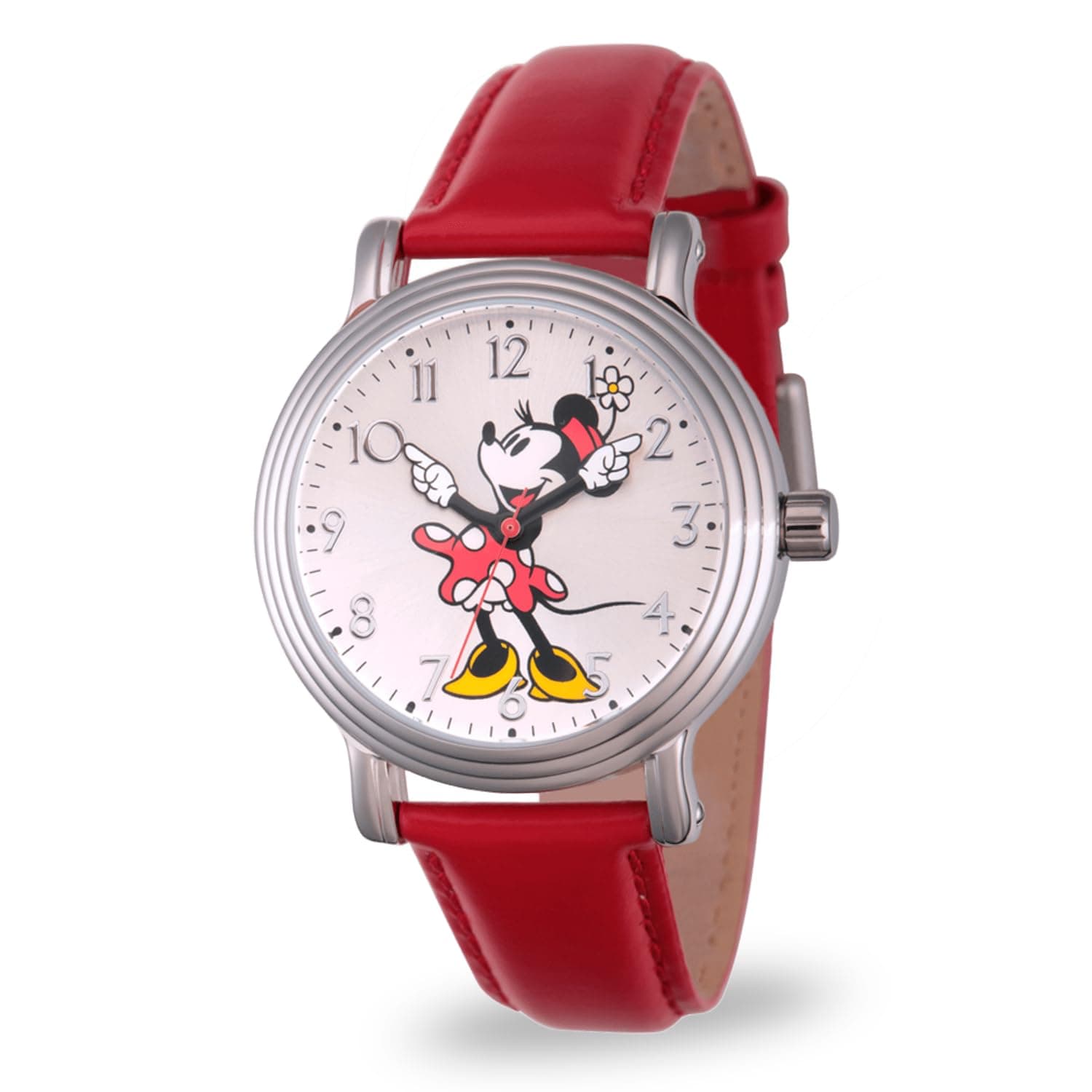 Minnie Mouse Adult Vintage Articulating Hands Analog Quartz Watch