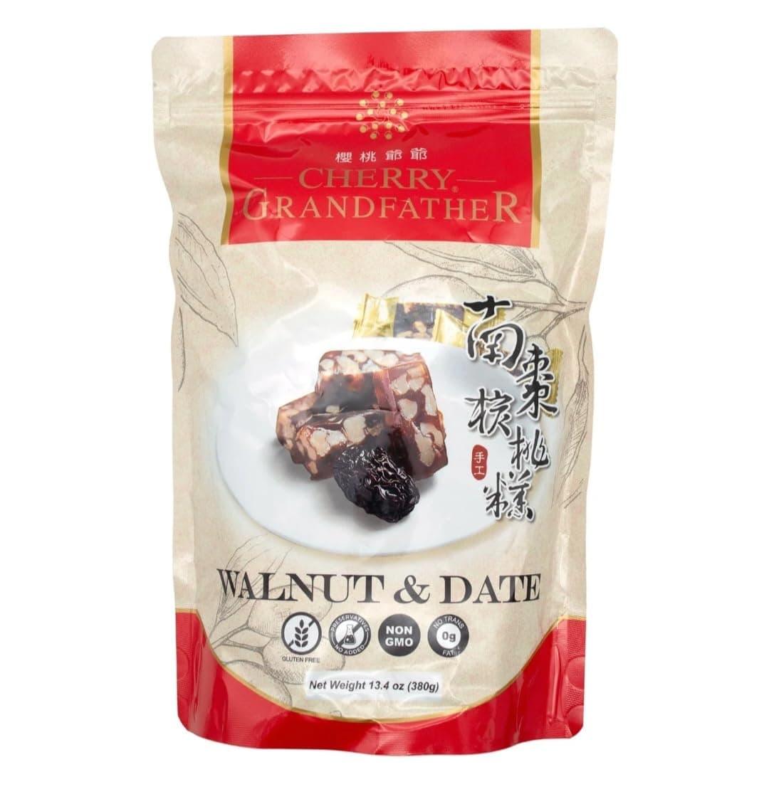 WALNUT & DATE CANDY 13.4 OUNCES