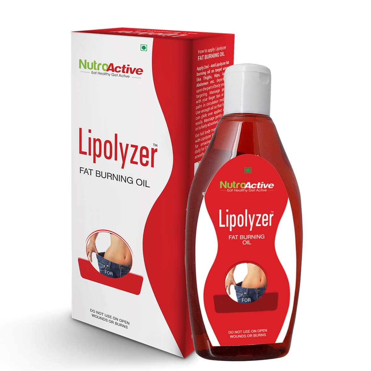 Nutroactive Lipolyzer Fat Burning Oil Weight management (225 Ml)