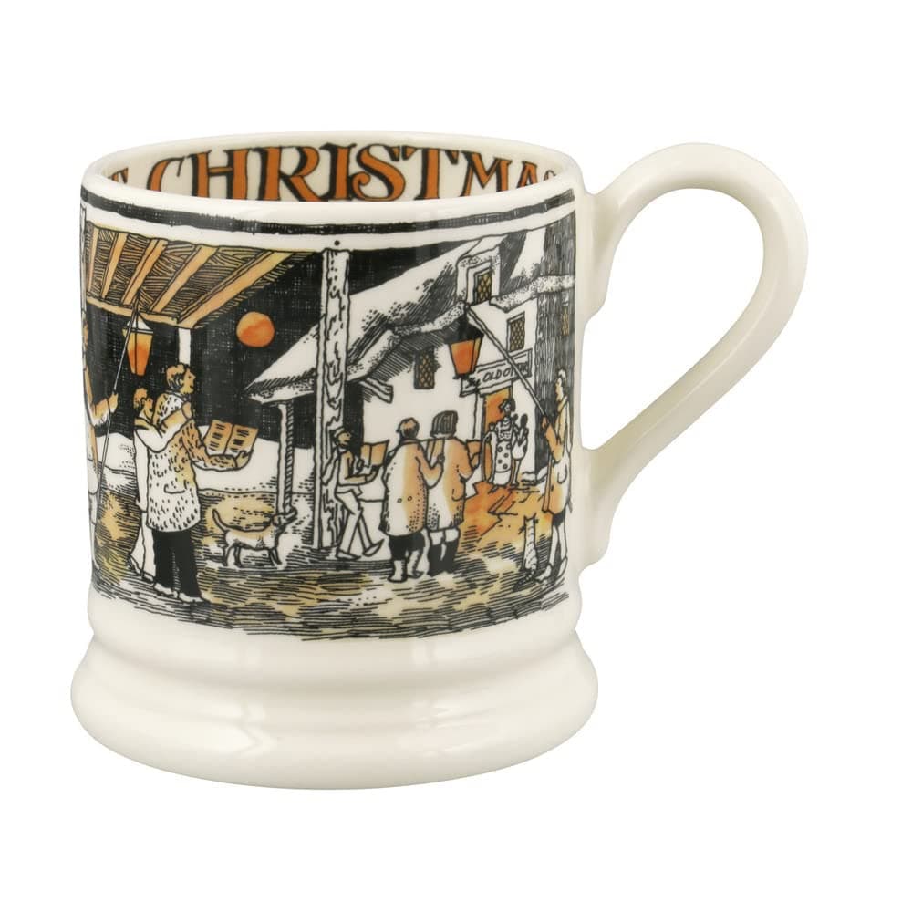 The Night Sky Christmas Carolling 1/2 Pint Mug