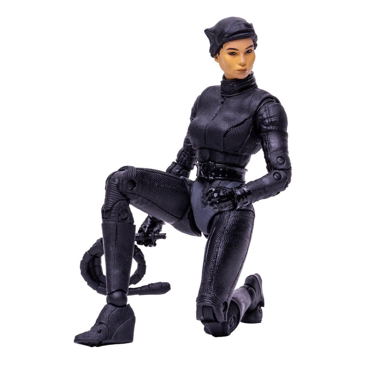 Toys, 7-Inch DC Batman Catwoman Unmasked Action Figure with 22 Moving Parts, Collectible DC Batman Movie Figure with Stand Base and Unique Collectible Character Card – Ages 12+