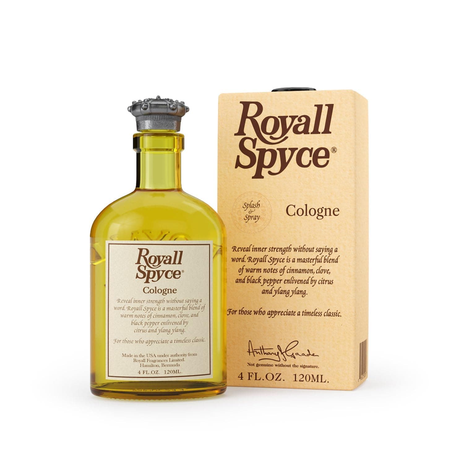 Royall Spyce By Royall Fragrances For Men. All Purpose Lotion 4.0 Oz (Packaging May vary)
