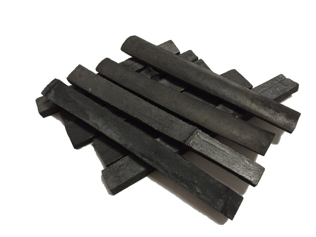 Miyabi Bamboo Charcoal Nature's Water Filter- Charcoal Filter for Tap Water- All Natural Water Purification Filter for Pitchers, Glasses & More, Tasty Water - Handmade & Eco-Friendly 200g Skinny Size