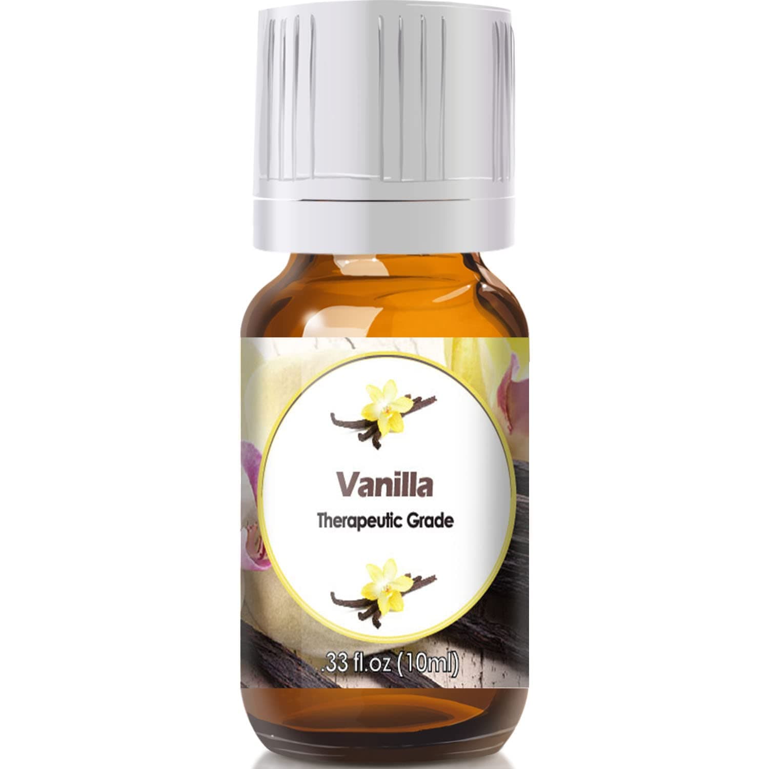 Vanilla Essential Oil 10 mL Pure for Aromatherapy and Diffuser (0.33 fl oz)