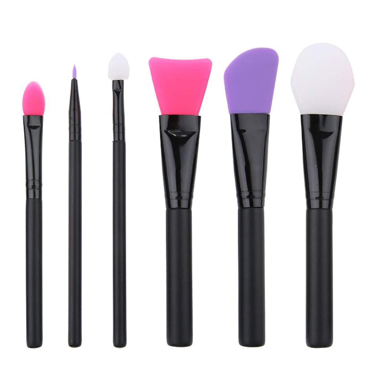 Silicone Face Mask Brush (6Pcs)